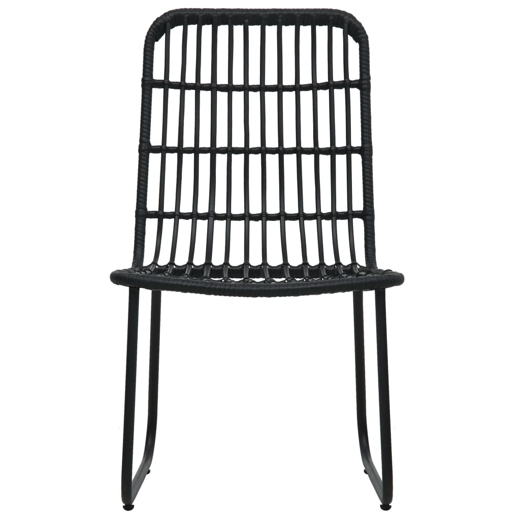 VidaXL 9-delige Tuinset poly rattan en glas