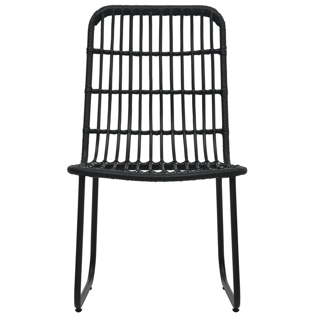 VidaXL 7-delige Tuinset poly rattan en glas