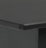 VidaXL 5-delige Tuinset zwart