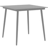 VidaXL 3-delige Tuinset zwart