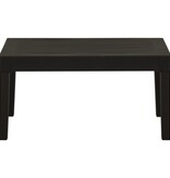 VidaXL 4-delige Loungeset met kussens kunststof grijs