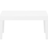 VidaXL 6-delige Loungeset met kussens kunststof wit
