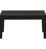 VidaXL 4-delige Loungeset met kussens kunststof grijs