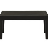 VidaXL 3-delige Loungeset met kussens kunststof grijs