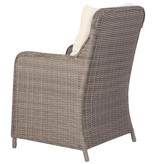 VidaXL 9-delige Tuinset poly rattan bruin