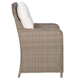 VidaXL 9-delige Tuinset poly rattan bruin