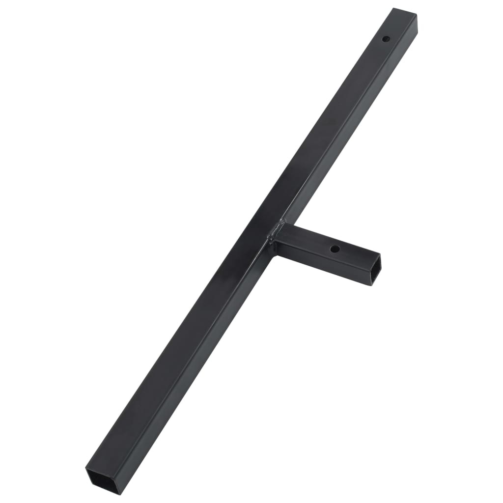 VidaXL Grondboor met handvat 250 mm met verlengbuis 4 m staal