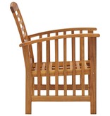 VidaXL 5-delige Loungeset massief acaciahout