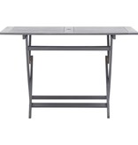 VidaXL 5-delige Tuinset massief acaciahout grijs