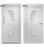 VidaXL Voordeur 98x208 cm wit