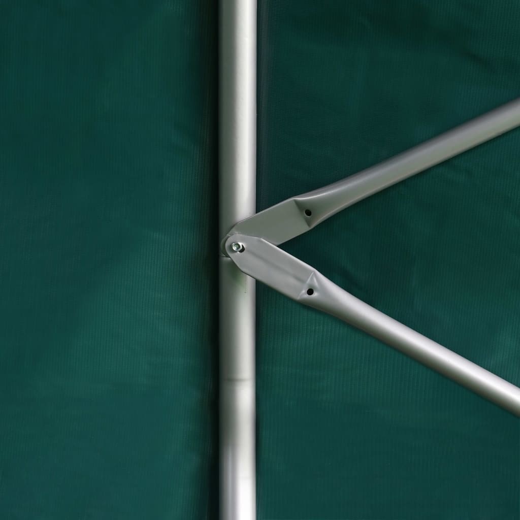VidaXL Veetent 3,7x3,7 m PVC groen