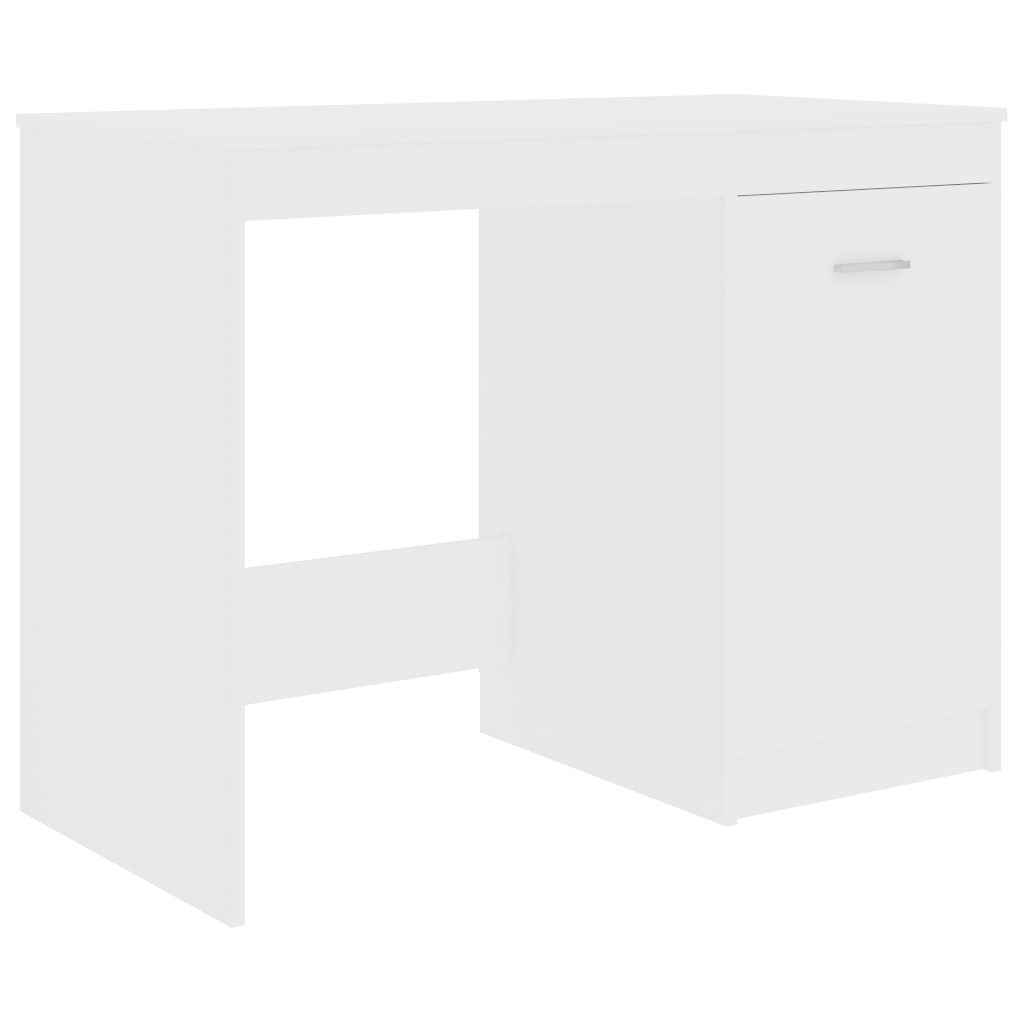 VidaXL Bureau 140x50x76 cm spaanplaat wit