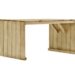 VidaXL 5-delige Tuinset geïmpregneerd grenenhout