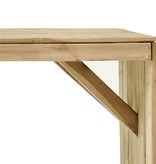VidaXL 5-delige Tuinset geïmpregneerd grenenhout