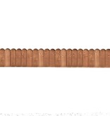 VidaXL Gazonranden 3 st 120 cm geïmpregneerd grenenhout
