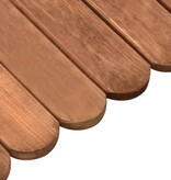 VidaXL Gazonranden 3 st 120 cm geïmpregneerd grenenhout