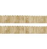 VidaXL Gazonranden 2 st 120 cm geïmpregneerd grenenhout