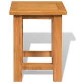VidaXL Bijzettafels 2 st 27x24x37 cm massief eikenhout