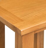 VidaXL Bijzettafels 2 st 27x24x37 cm massief eikenhout