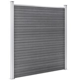 VidaXL Schutting 1391x186 cm HKC grijs