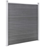 VidaXL Schutting 872x186 cm HKC grijs
