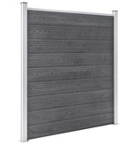 VidaXL Schutting 526x186 cm HKC grijs