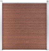 VidaXL Schutting 1737x186 cm HKC bruin
