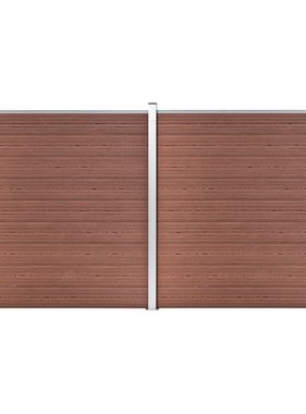 VidaXL Schutting 353x186 cm HKC bruin