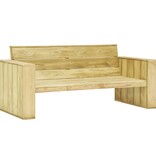 VidaXL 5-delige Loungeset geïmpregneerd grenenhout