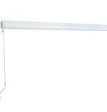 VidaXL Luifel handmatig 400x300 cm blauw en wit