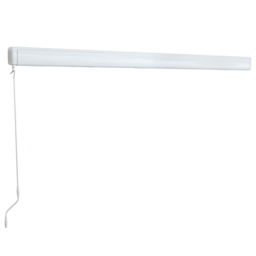 VidaXL Luifel handmatig 400x300 cm blauw en wit