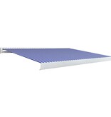 VidaXL Luifel gemotoriseerd 350x250 cm blauw en wit