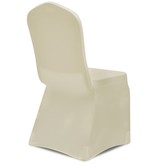 VidaXL Stoelhoezen stretch 30 st crème