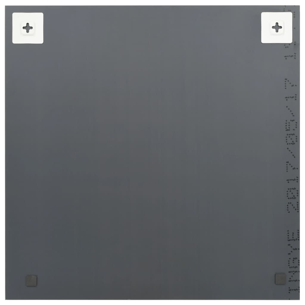 VidaXL Wandspiegels 2 st vierkant 40x40 cm glas