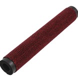 VidaXL Droogloopmatten 2 st rechthoekig getuft 120x180 cm rood