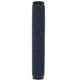VidaXL Droogloopmatten 2 st rechthoekig getuft 90x150 cm blauw