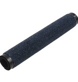 VidaXL Droogloopmatten 2 st rechthoekig getuft 40x60 cm blauw
