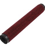 VidaXL Droogloopmatten 2 st rechthoekig getuft 40x60 cm rood