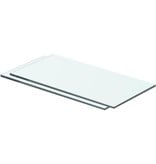 vidaXL Schappen 2 st 40x15 cm glas transparant