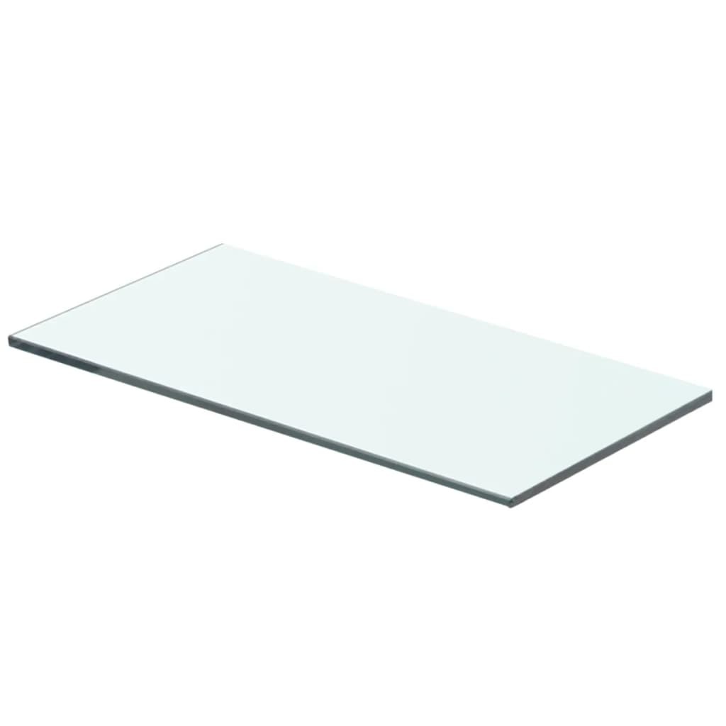 vidaXL Schappen 2 st 40x15 cm glas transparant