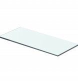 vidaXL Schappen 2 st 40x12 cm glas transparant