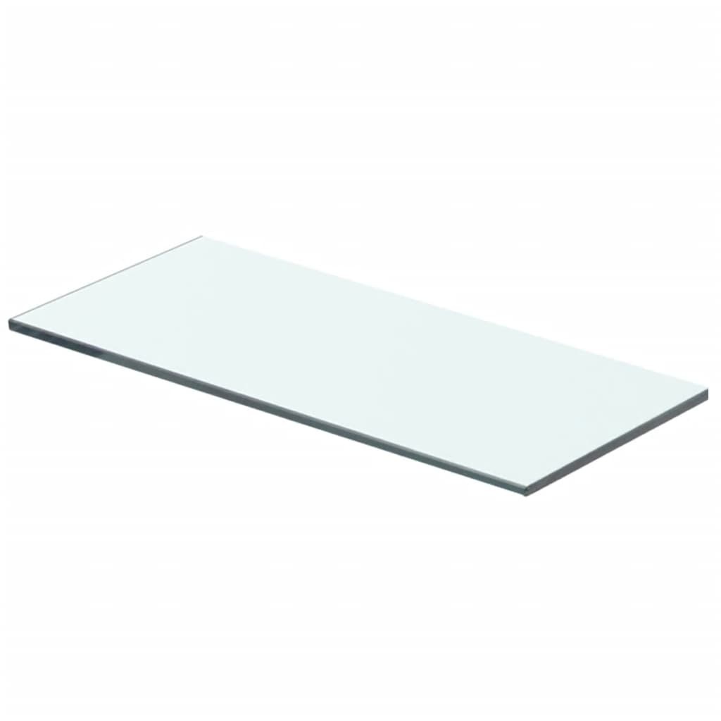 vidaXL Schappen 2 st 40x12 cm glas transparant