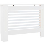 vidaXL Radiatorombouwen 2 st 112x19x81,5 cm MDF wit