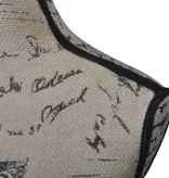 VidaXL Etalagepop torso vrouw jute bruinzwart