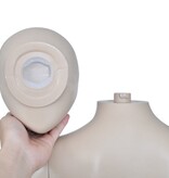 VidaXL Etalagepop vrouw rond hoofd