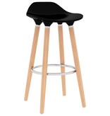 VidaXL Barstoelen 2 st zwart