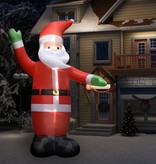 VidaXL Kerstman opblaasbaar met LED's IP44 4,5 m