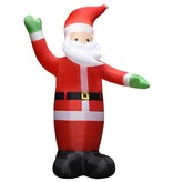 VidaXL Kerstman opblaasbaar met LED's IP44 4,5 m