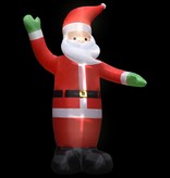 VidaXL Kerstman opblaasbaar met LED's IP44 4,5 m