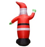 VidaXL Kerstman opblaasbaar met LED's IP44 4,5 m